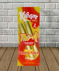 Pineapple Punch (Sativa) - Kream Disposable Vape