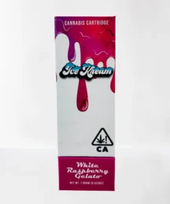 WHITE RASPBERRY GELATO - Kream Disposable Vape
